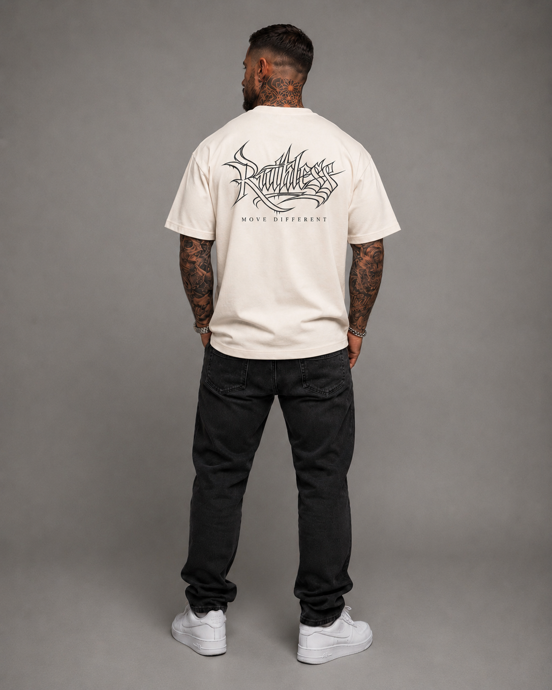 Dynasty Oversized Tee Off White