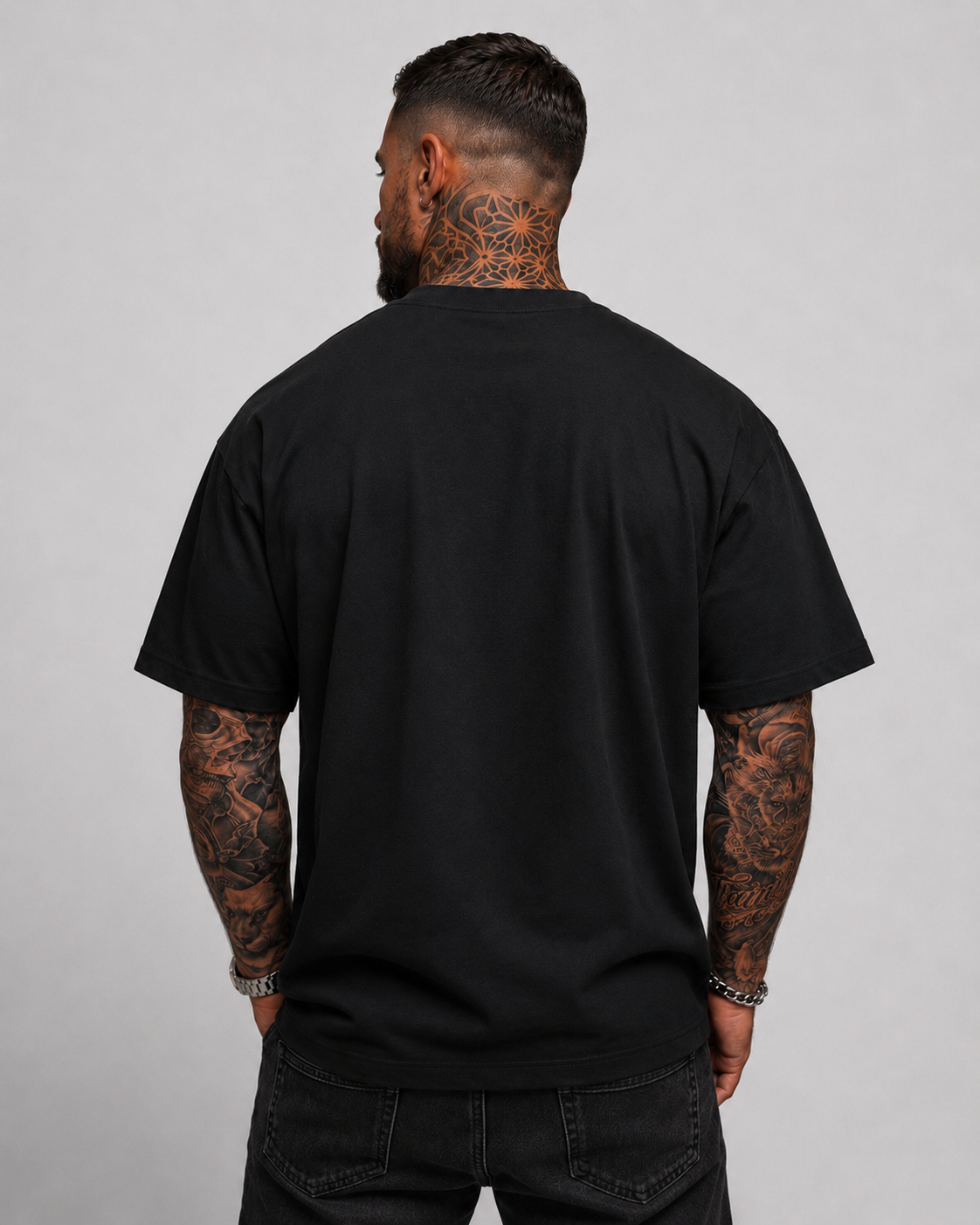 Elite Oversized Tee Black