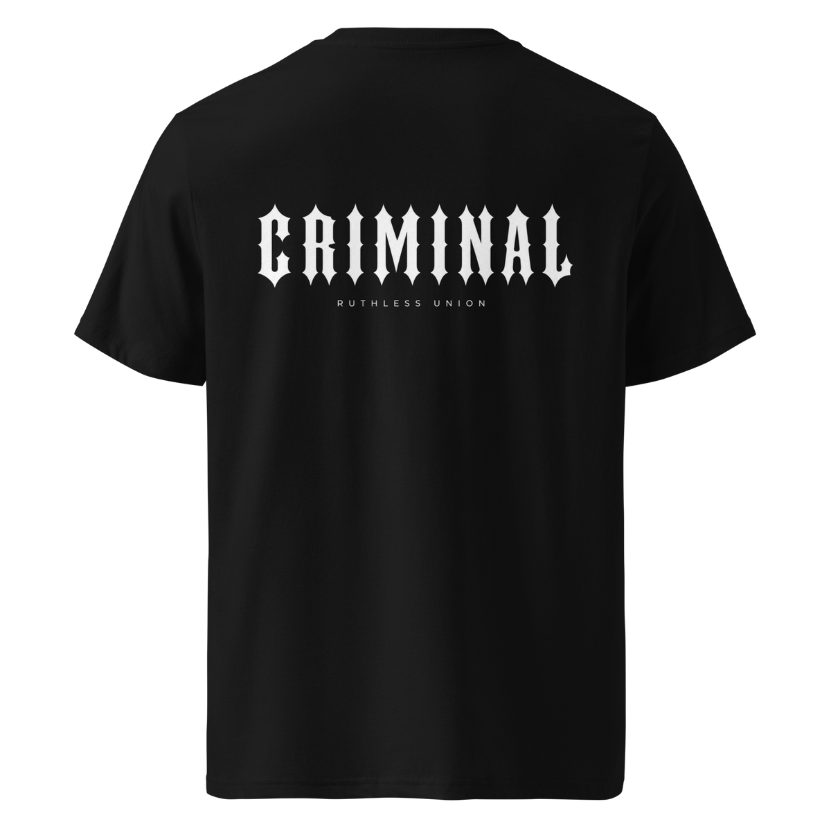Criminal Tee Black