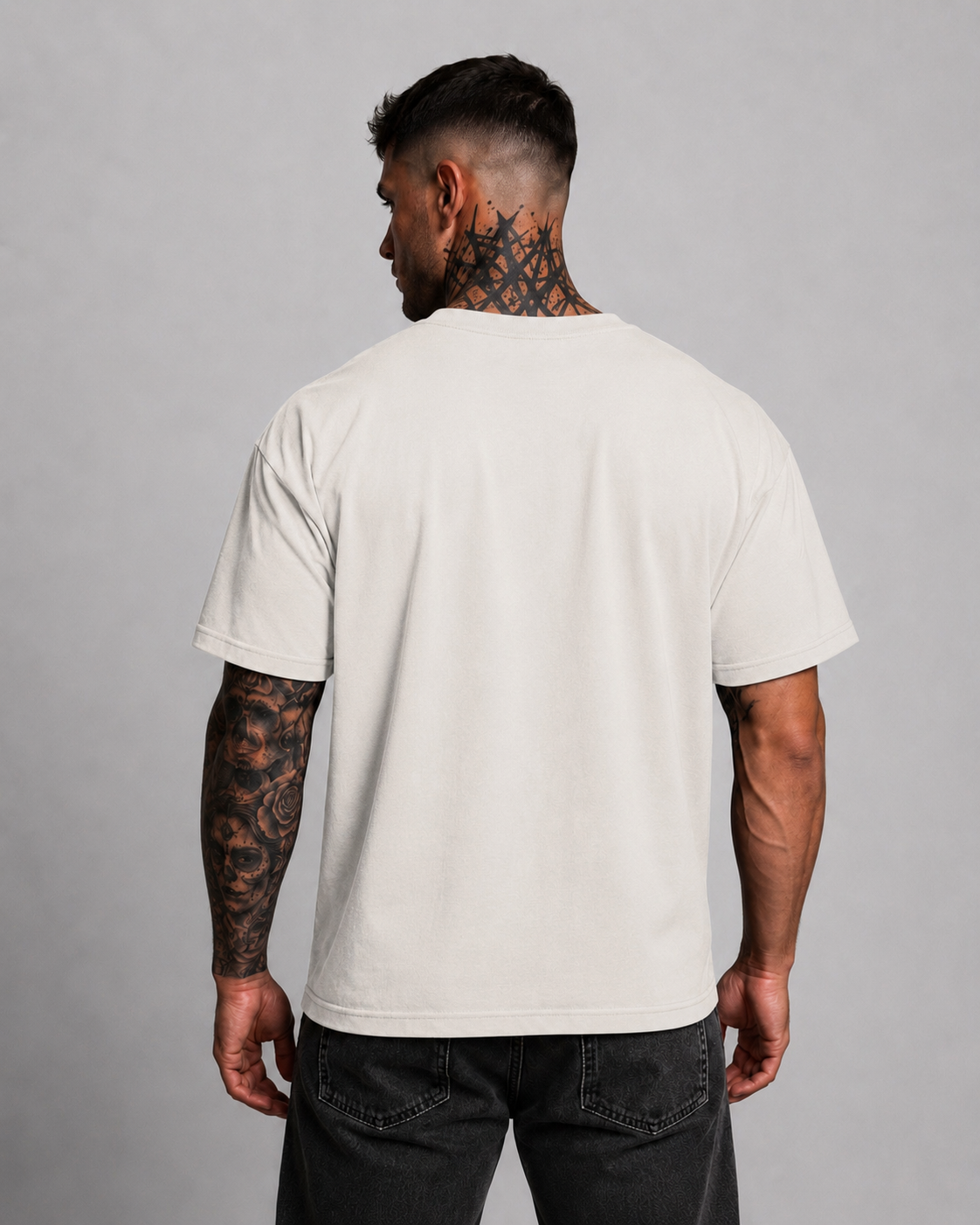 Majestic Oversized Washed Tee Cream