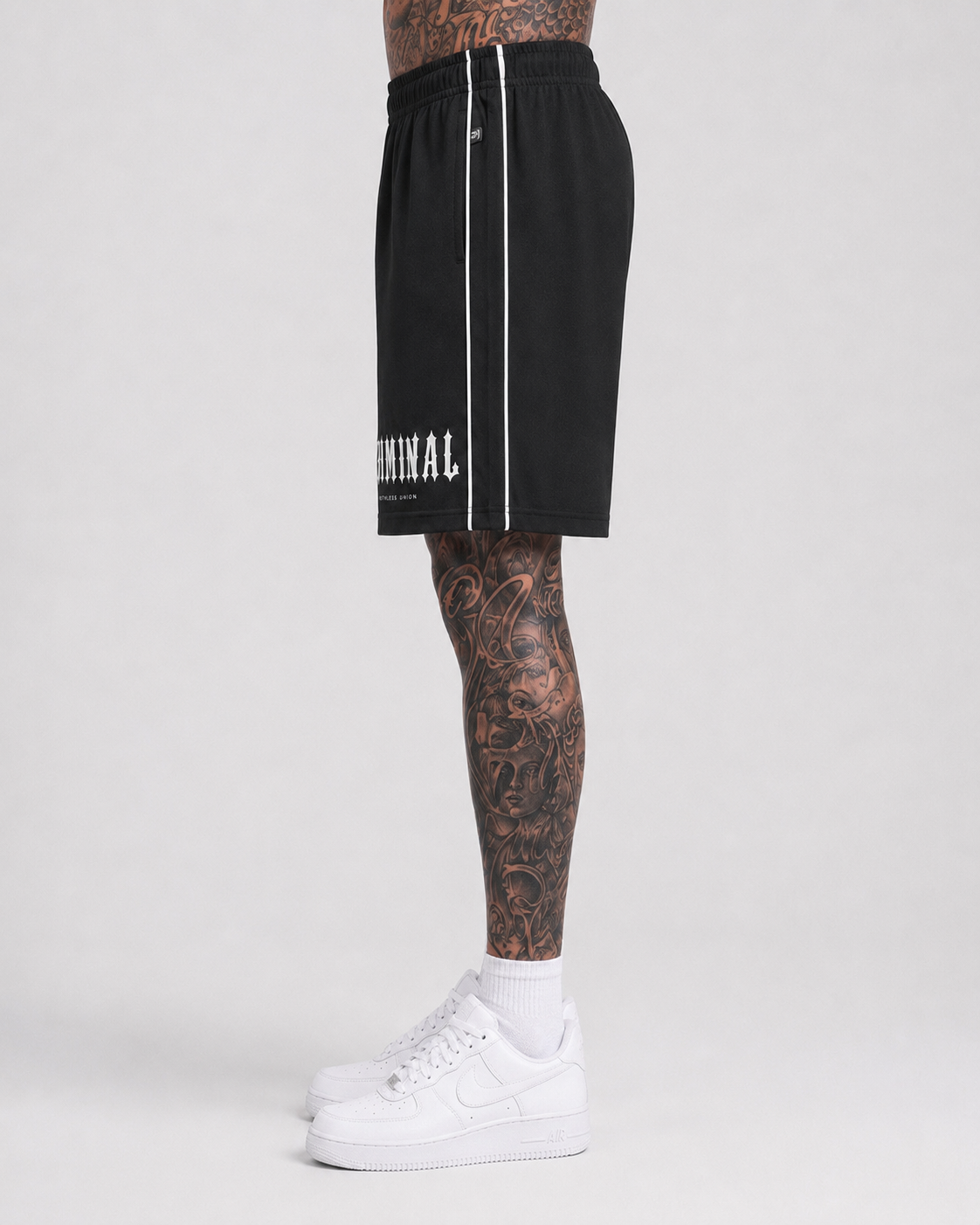 Criminal Performance Shorts Black
