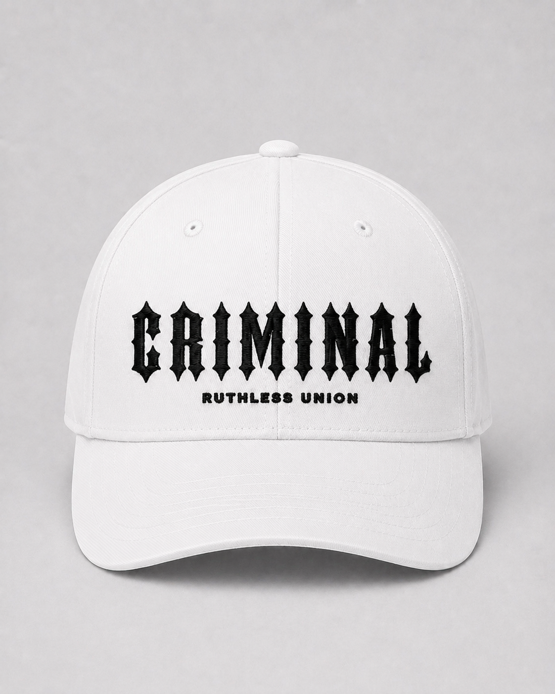 Criminal Flex Cap White