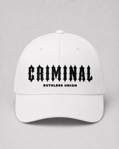 Criminal Flex Cap White