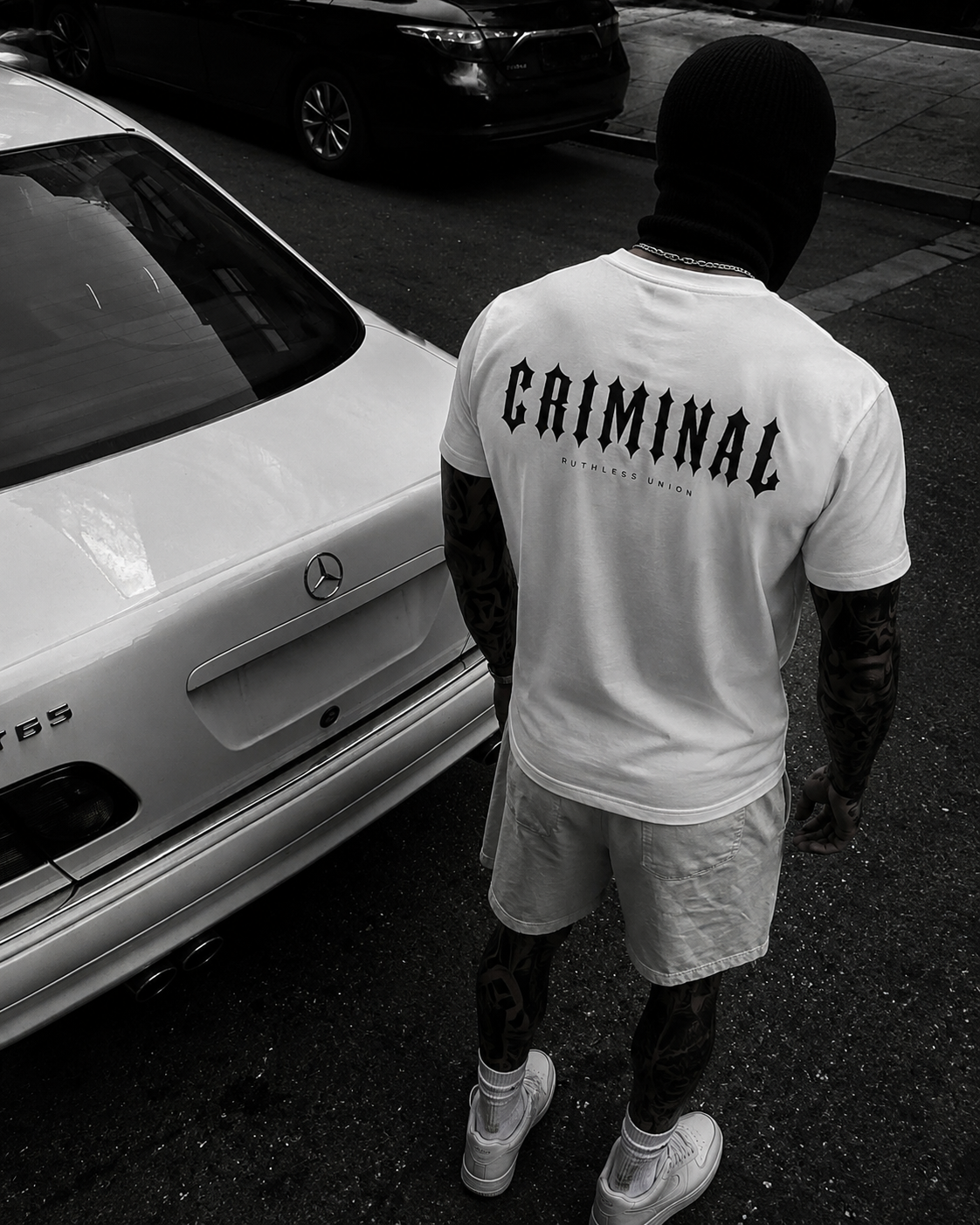 Criminal Tee White