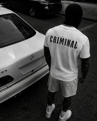 Criminal Tee White