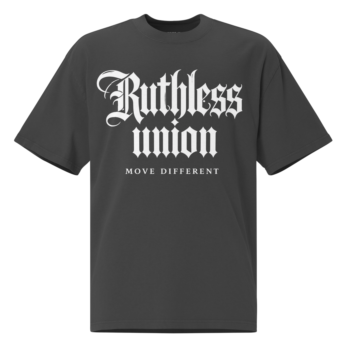 Majestic Oversized Washed Tee Black