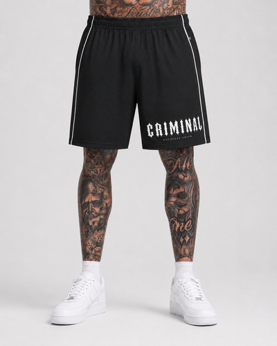 Criminal Performance Shorts Black