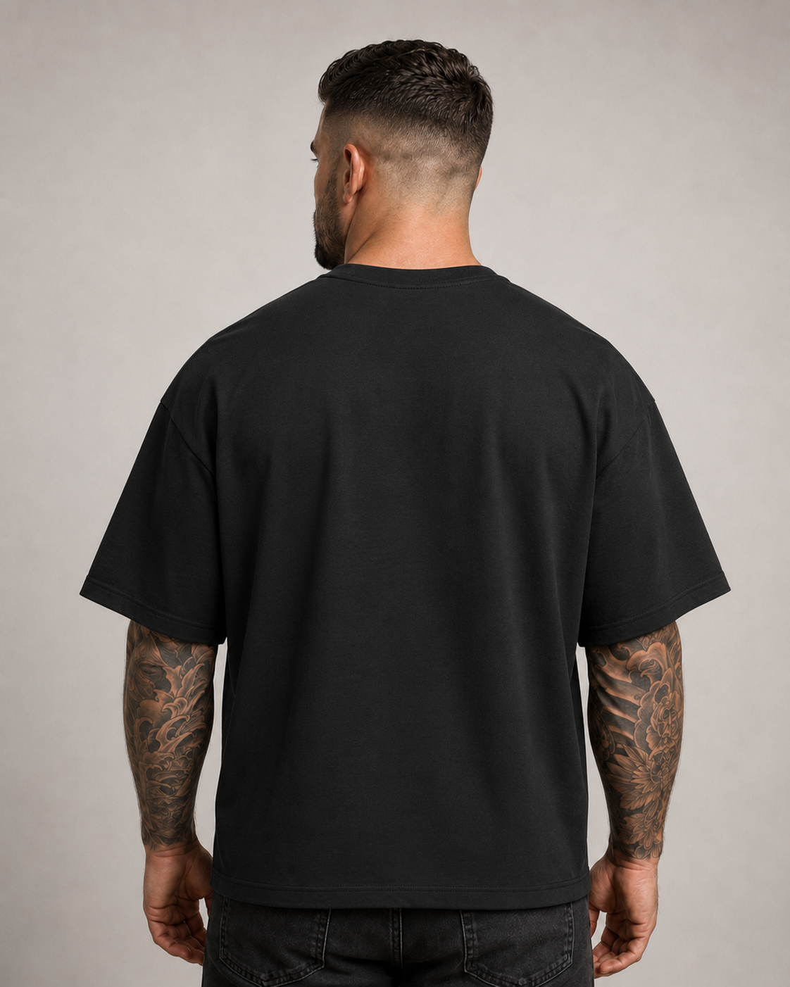 Essential Oversized Tee Black