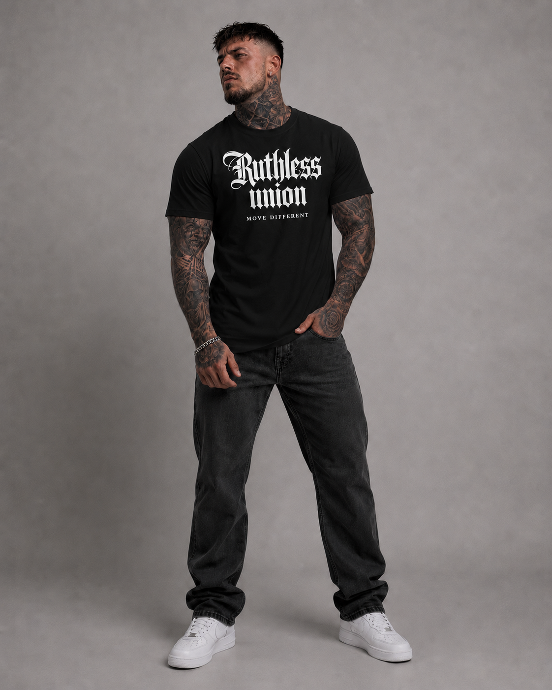 Authority Tee Black