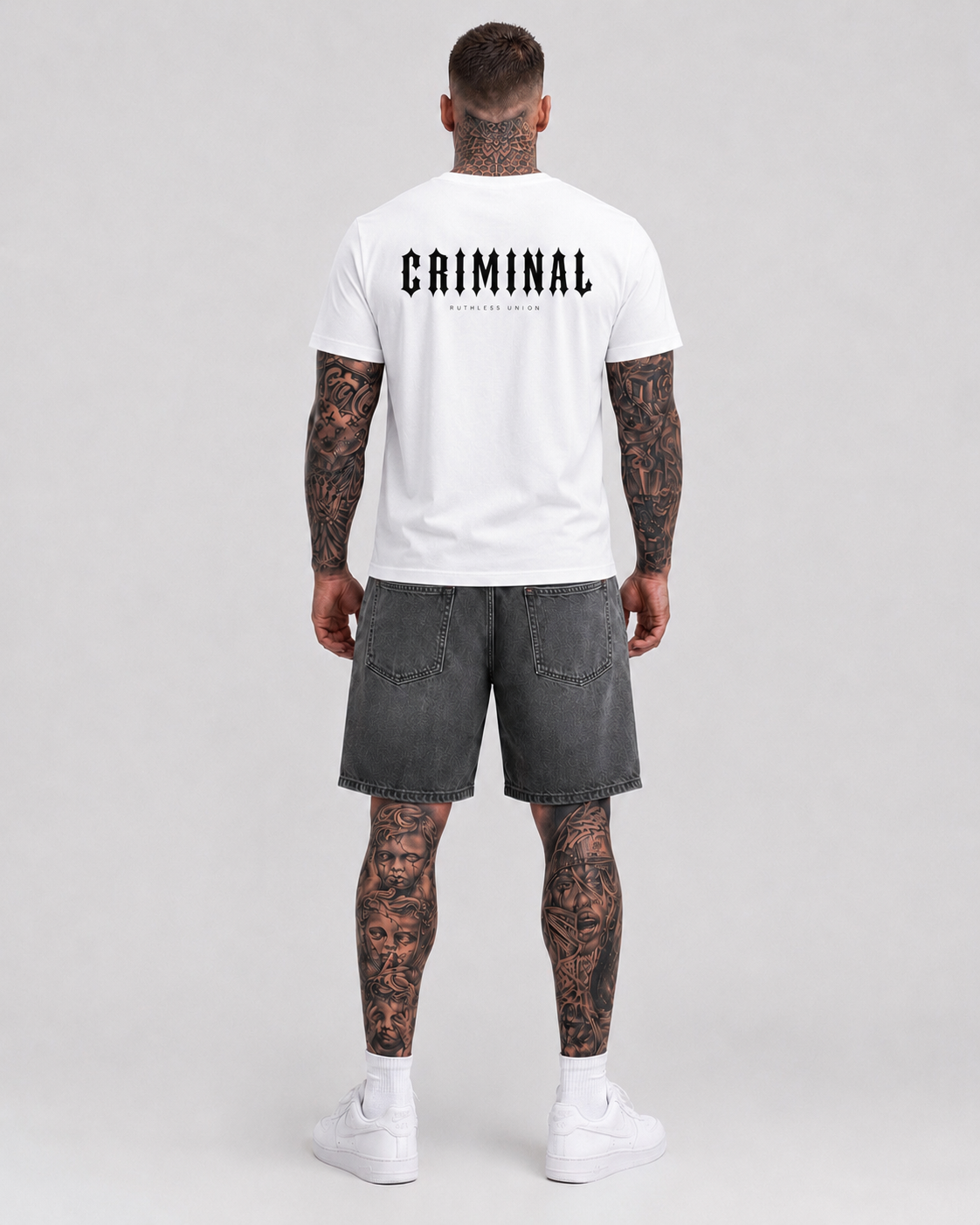 Criminal Tee White