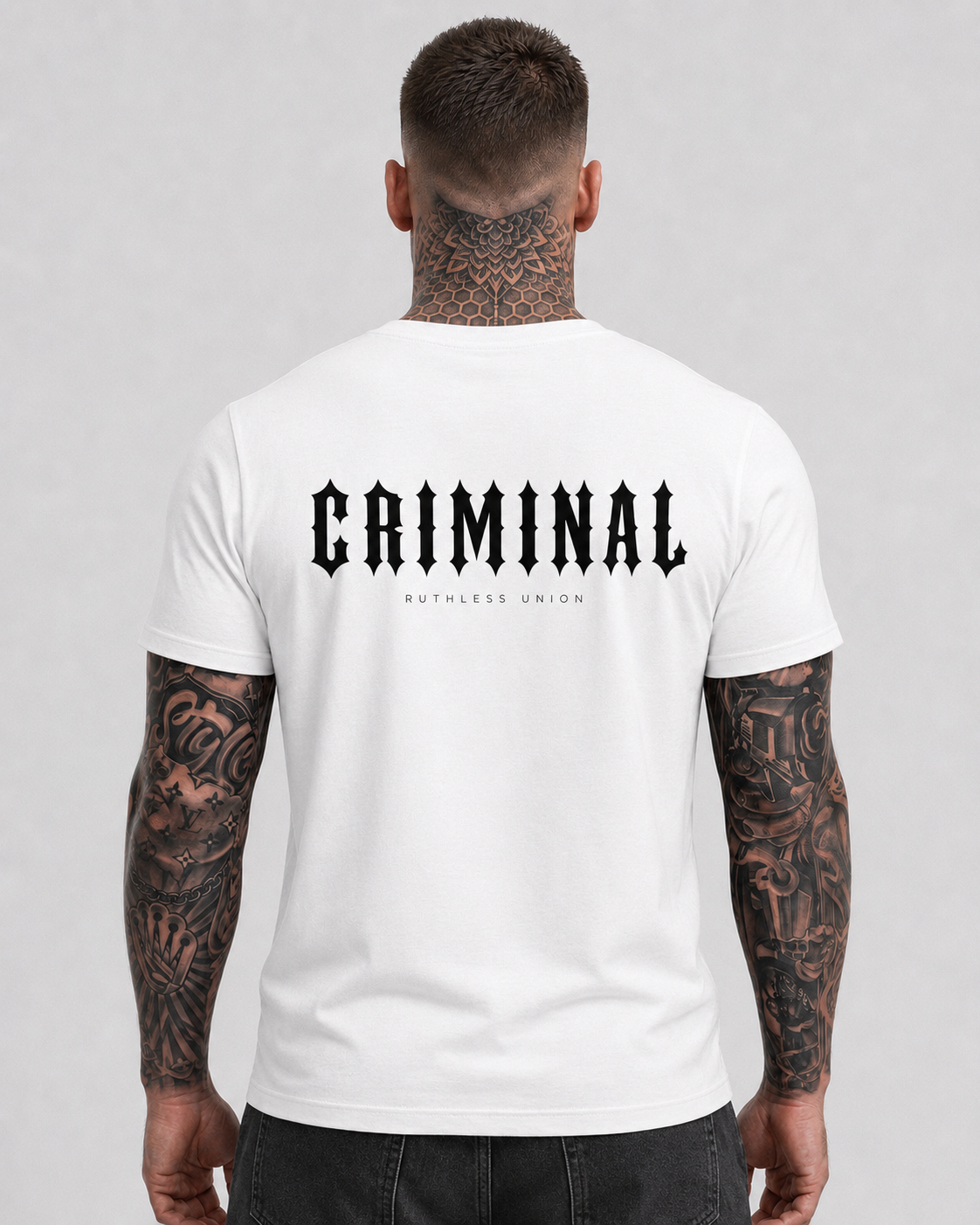 Criminal Tee White