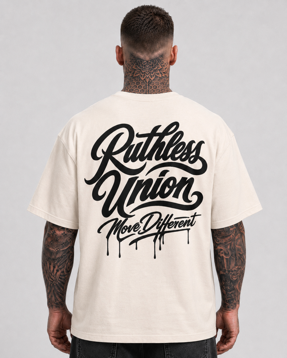 Vice Oversized Tee Off White