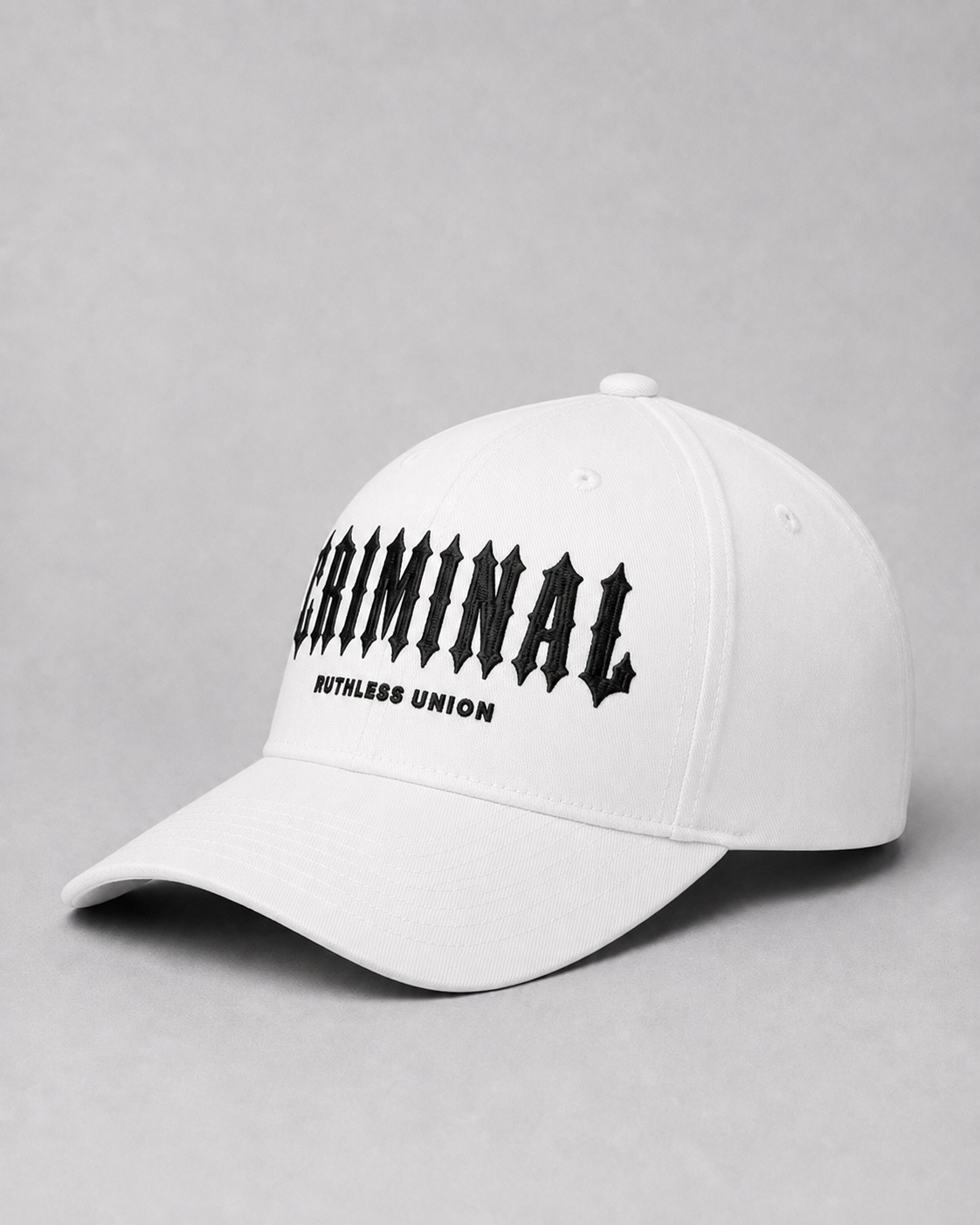 Criminal Flex Cap White