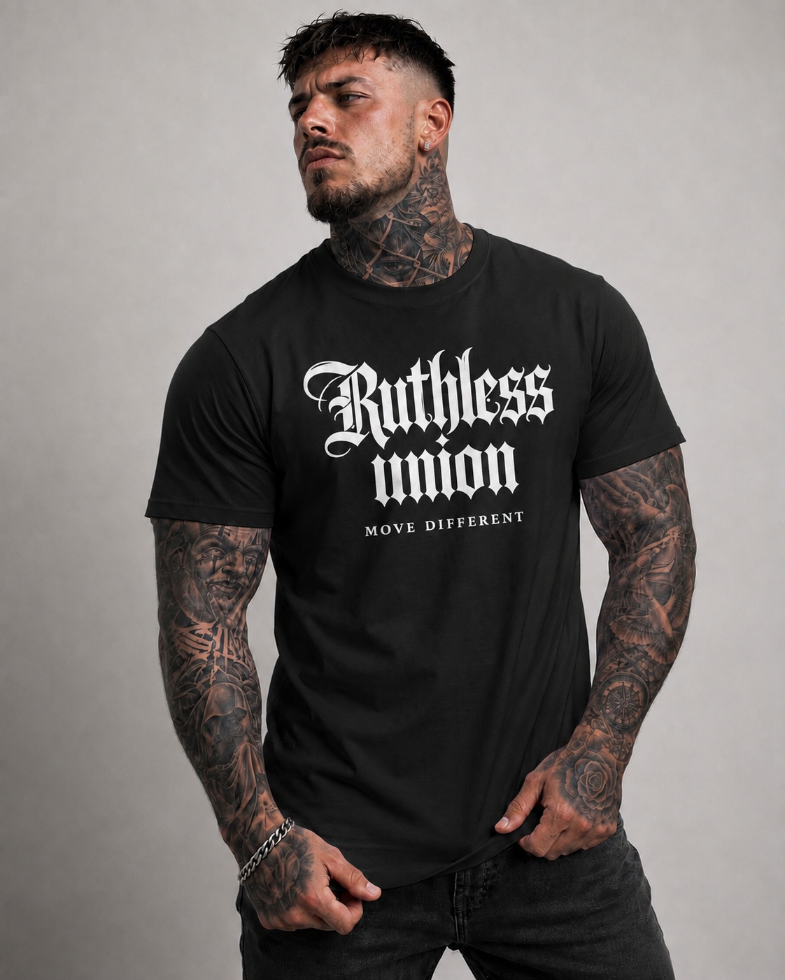 Authority Tee Black