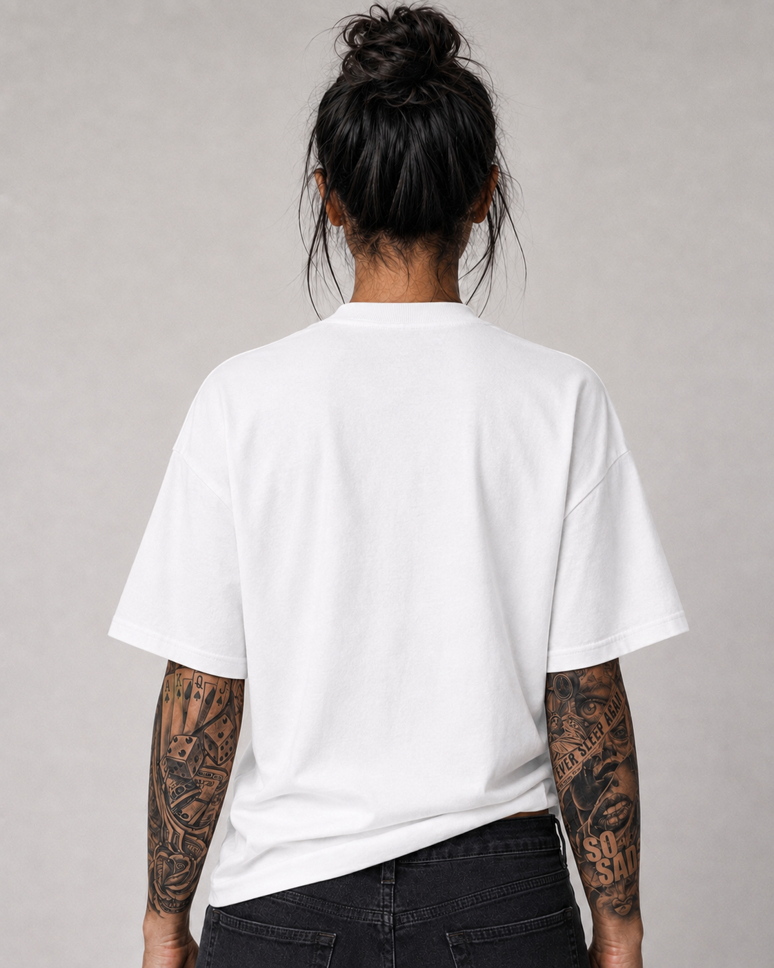 Elite Oversized Tee White Women