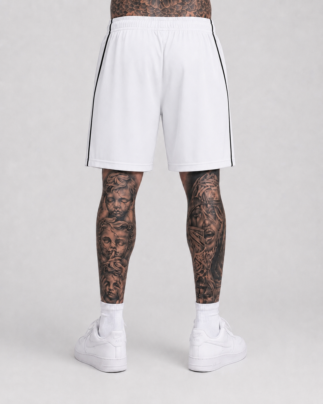 Criminal Performance Shorts White