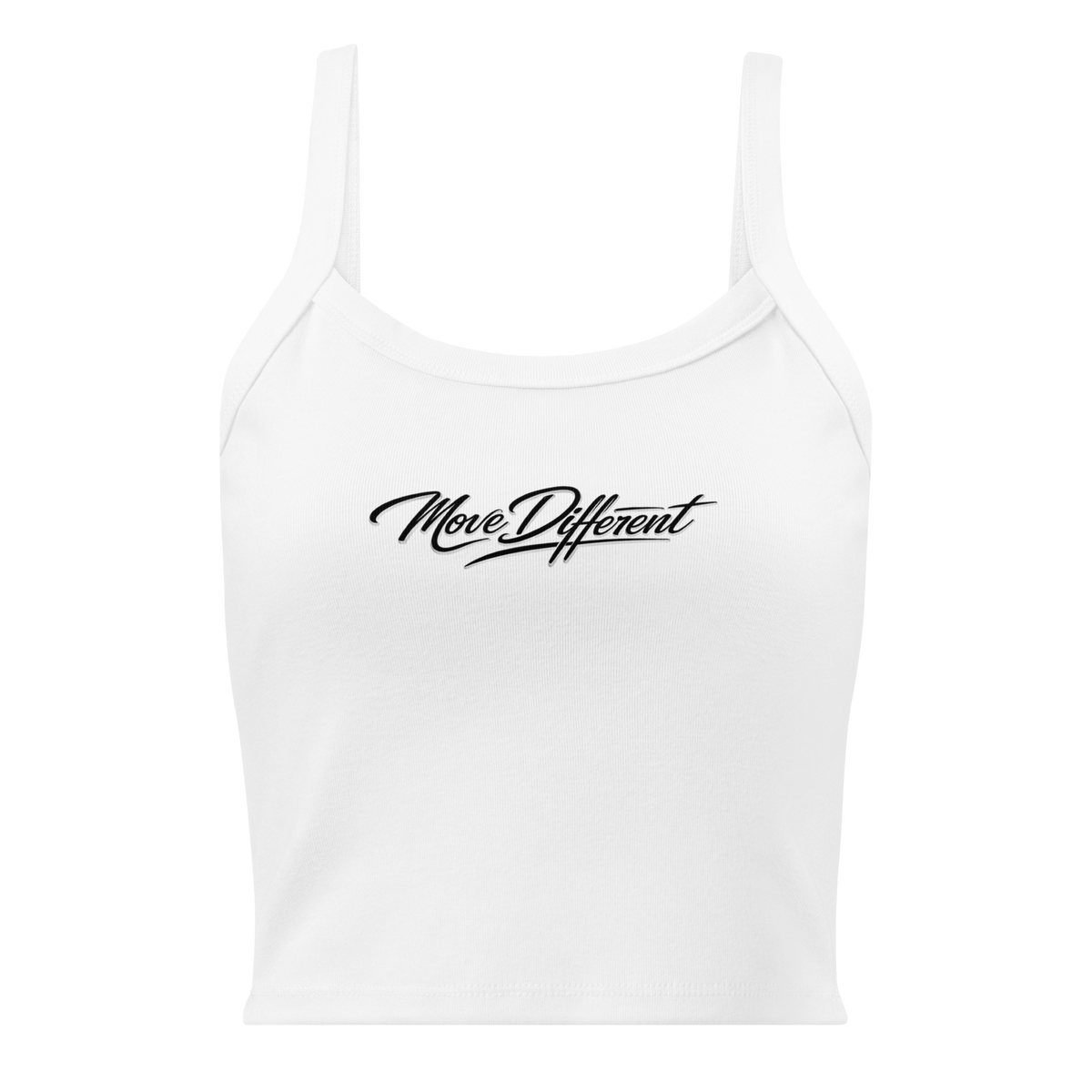 Move Different Rib Top White
