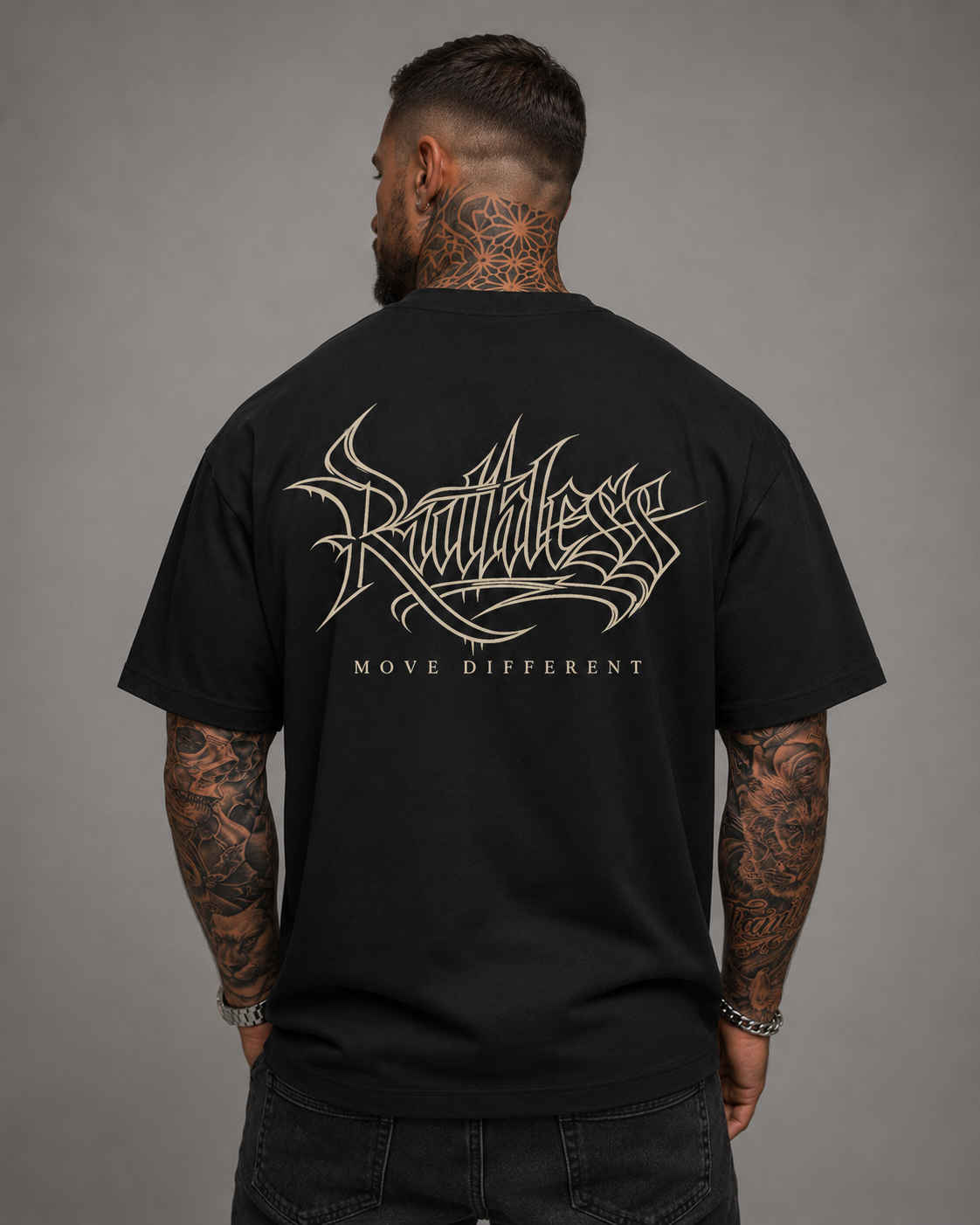Dynasty Oversized Tee Black