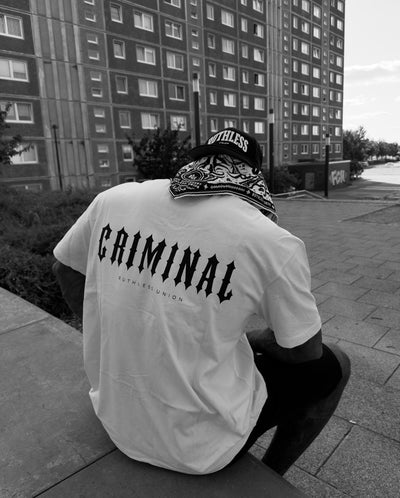 Criminal Oversized Tee Off White