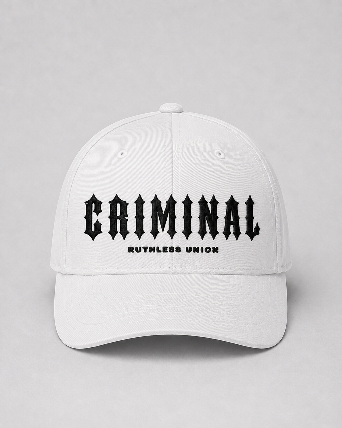 Criminal Flex Cap White