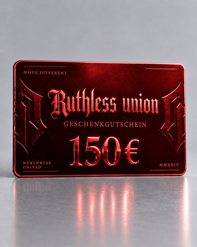 Ruthless Union Geschenkgutschein 150