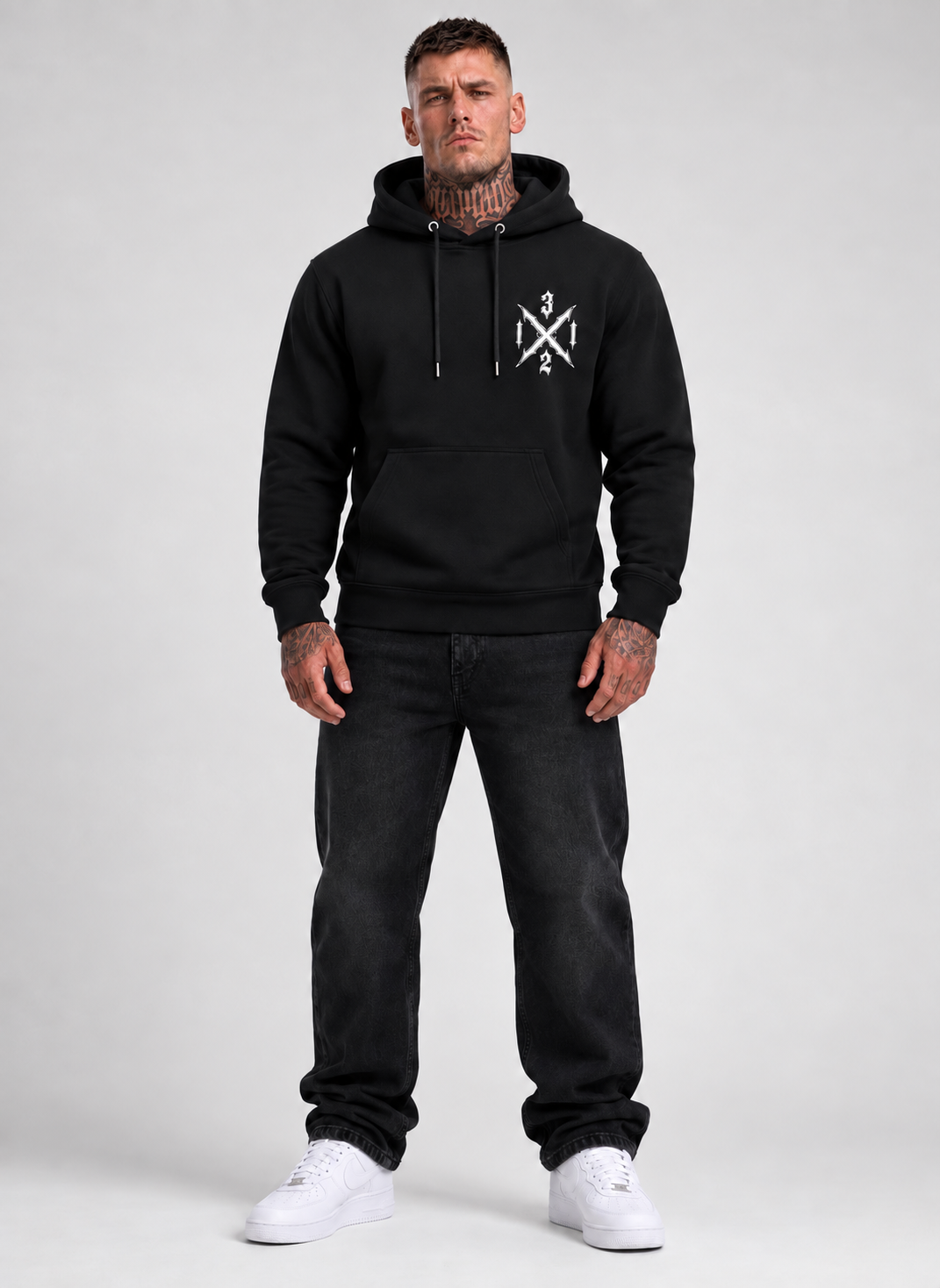 Riot Hoodie Black