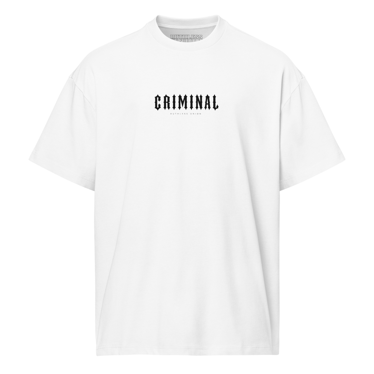 Criminal Oversized Tee White