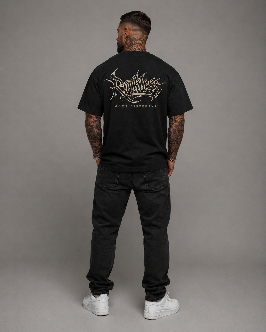 Dynasty Oversized Tee Black