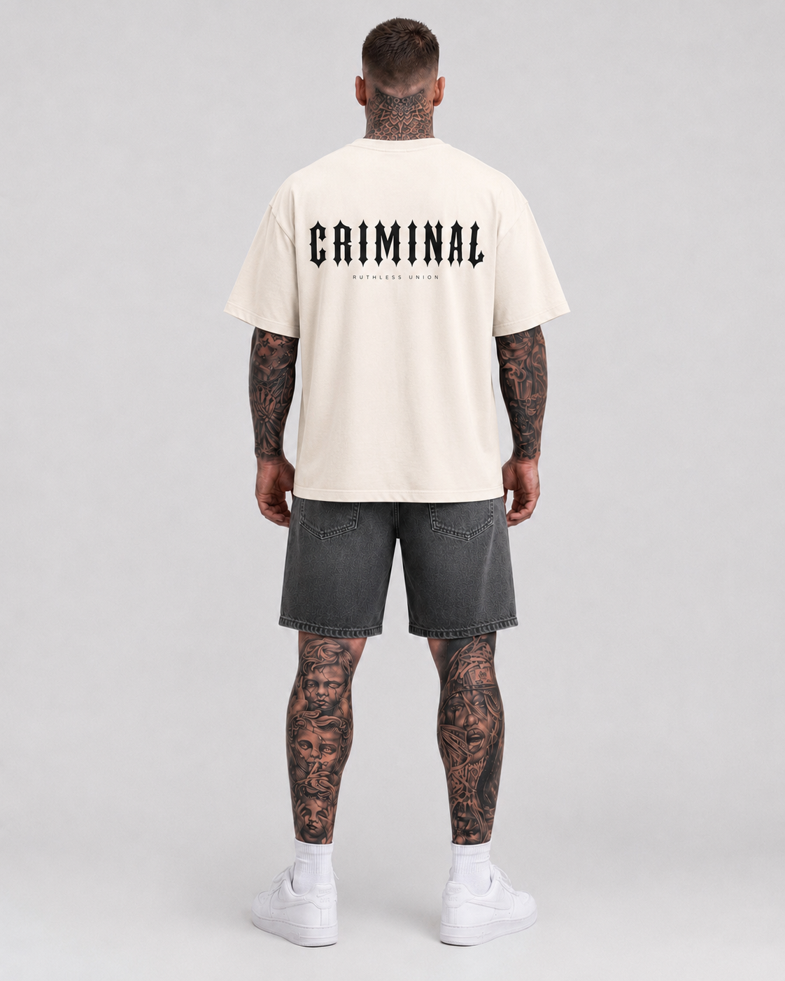 Criminal Oversized Tee Off White