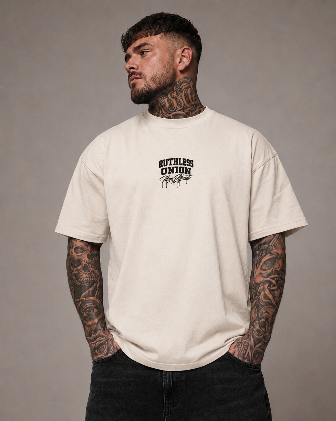 Icon Oversized Tee Off White