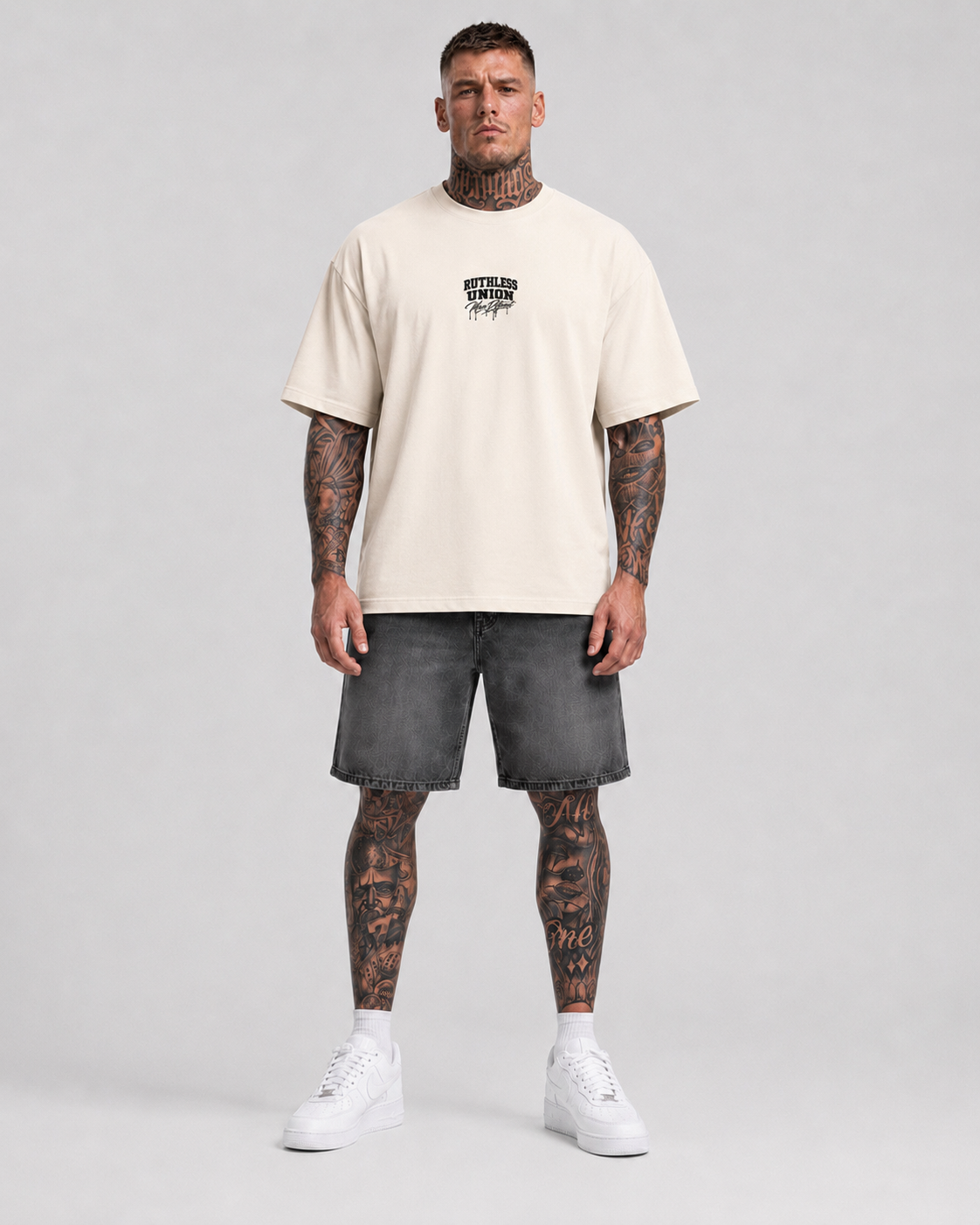 Icon Oversized Tee Off White