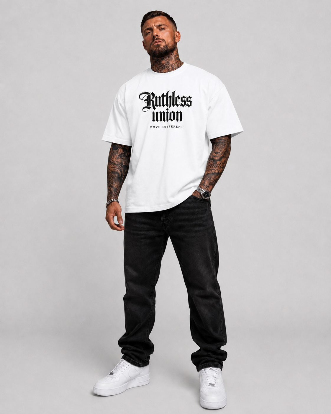 Elite Oversized Tee White