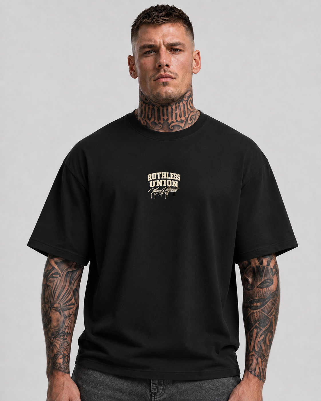 Icon Oversized Tee Black