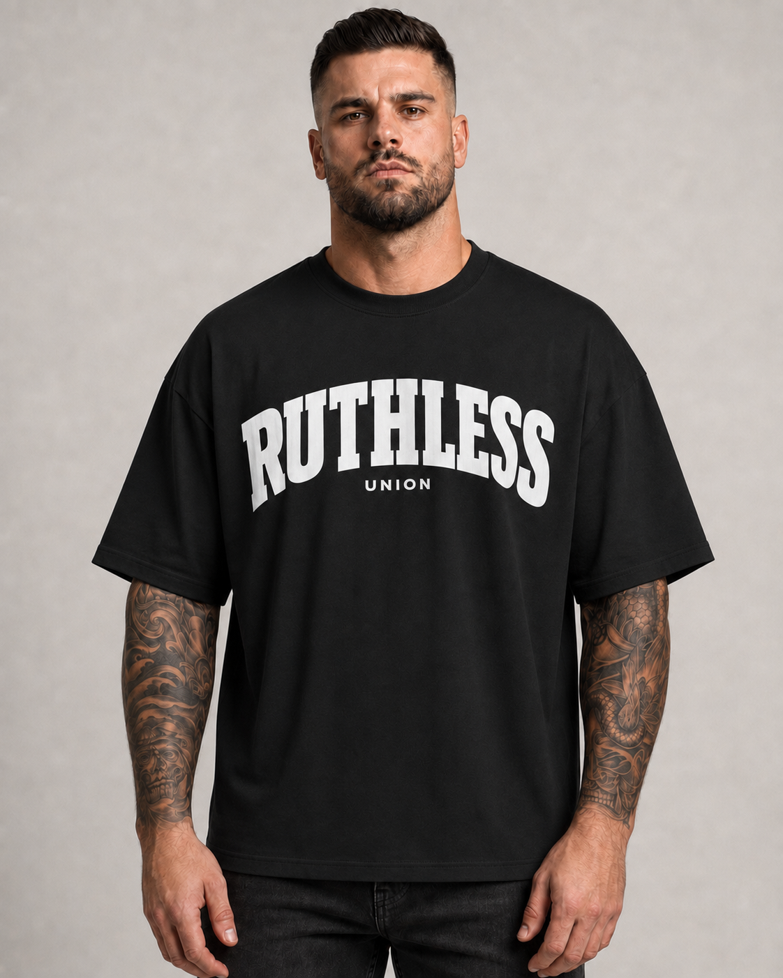 Essential Oversized Tee Black
