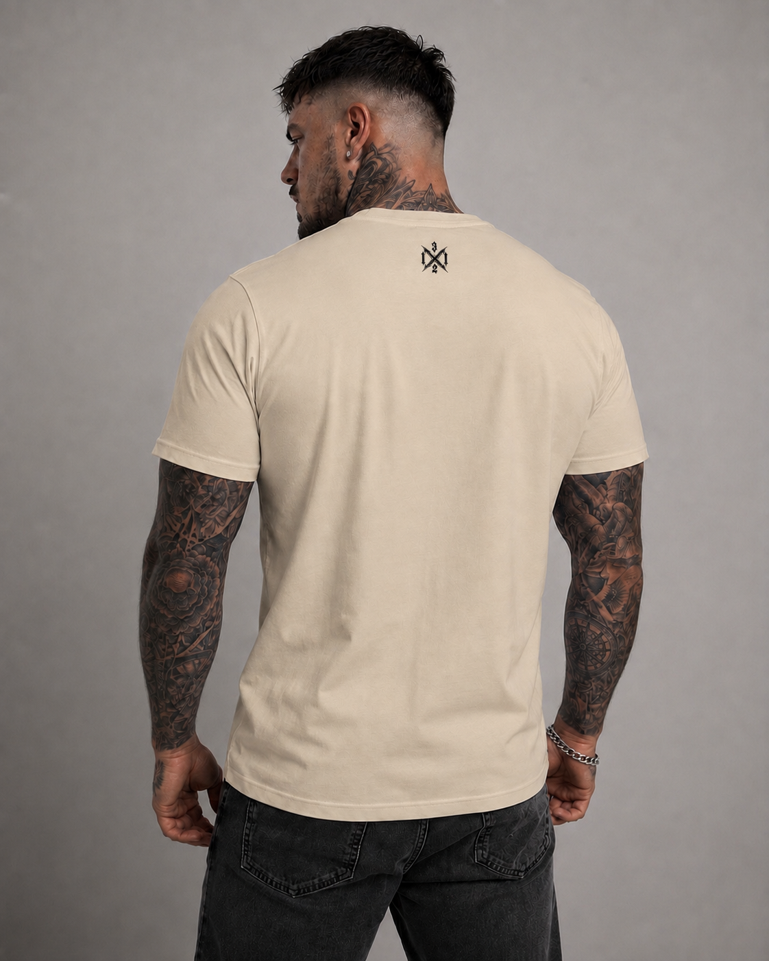 Authority Tee Beige