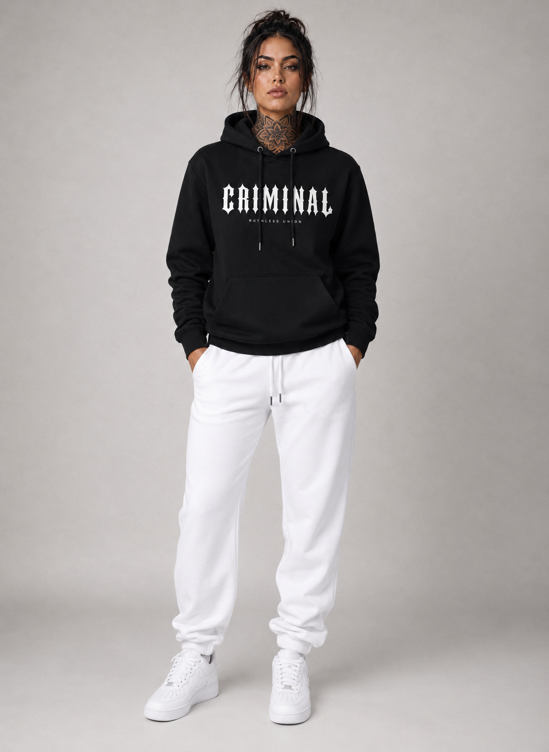 Criminal Hoodie Black Women