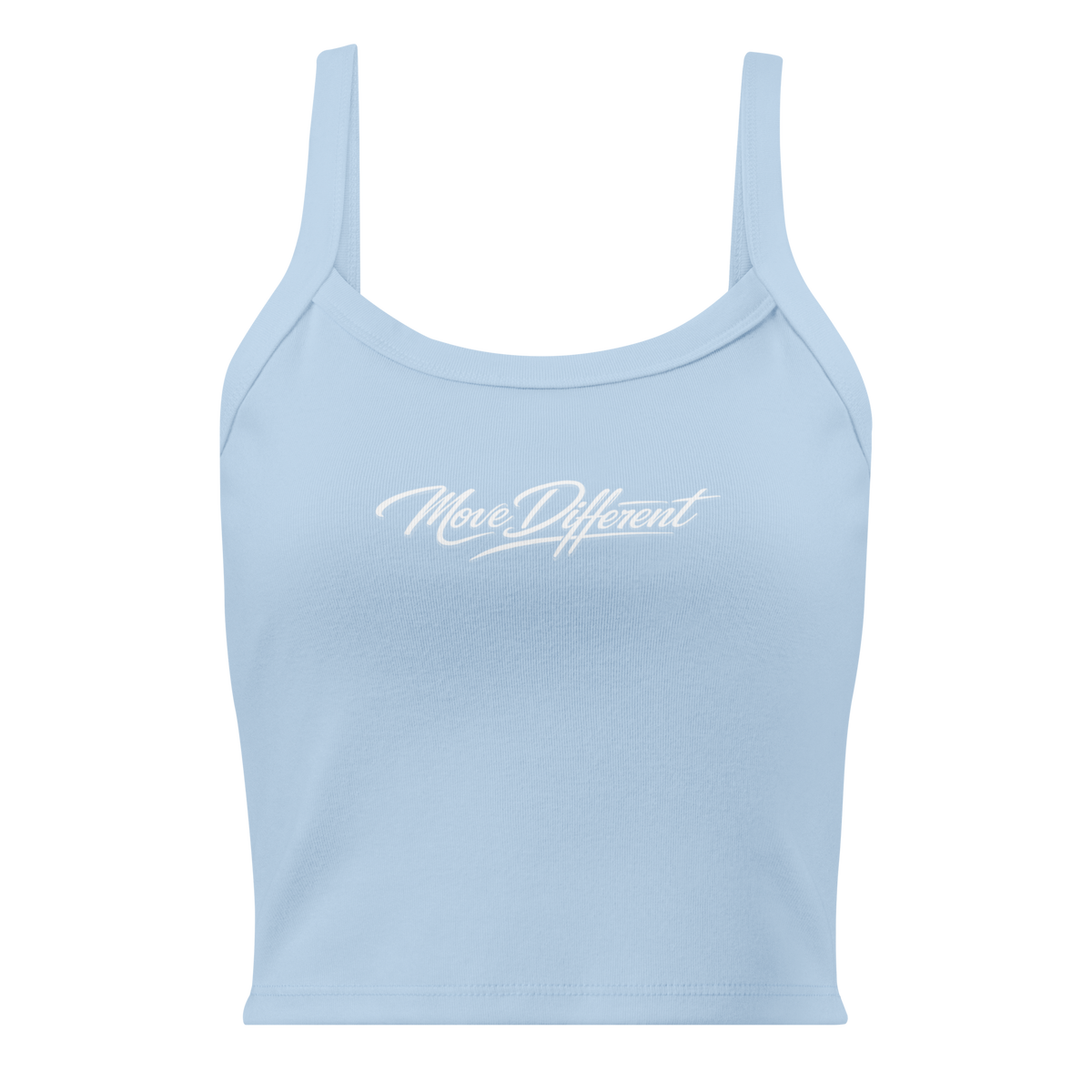 Move Different Rib Top Sky Blue