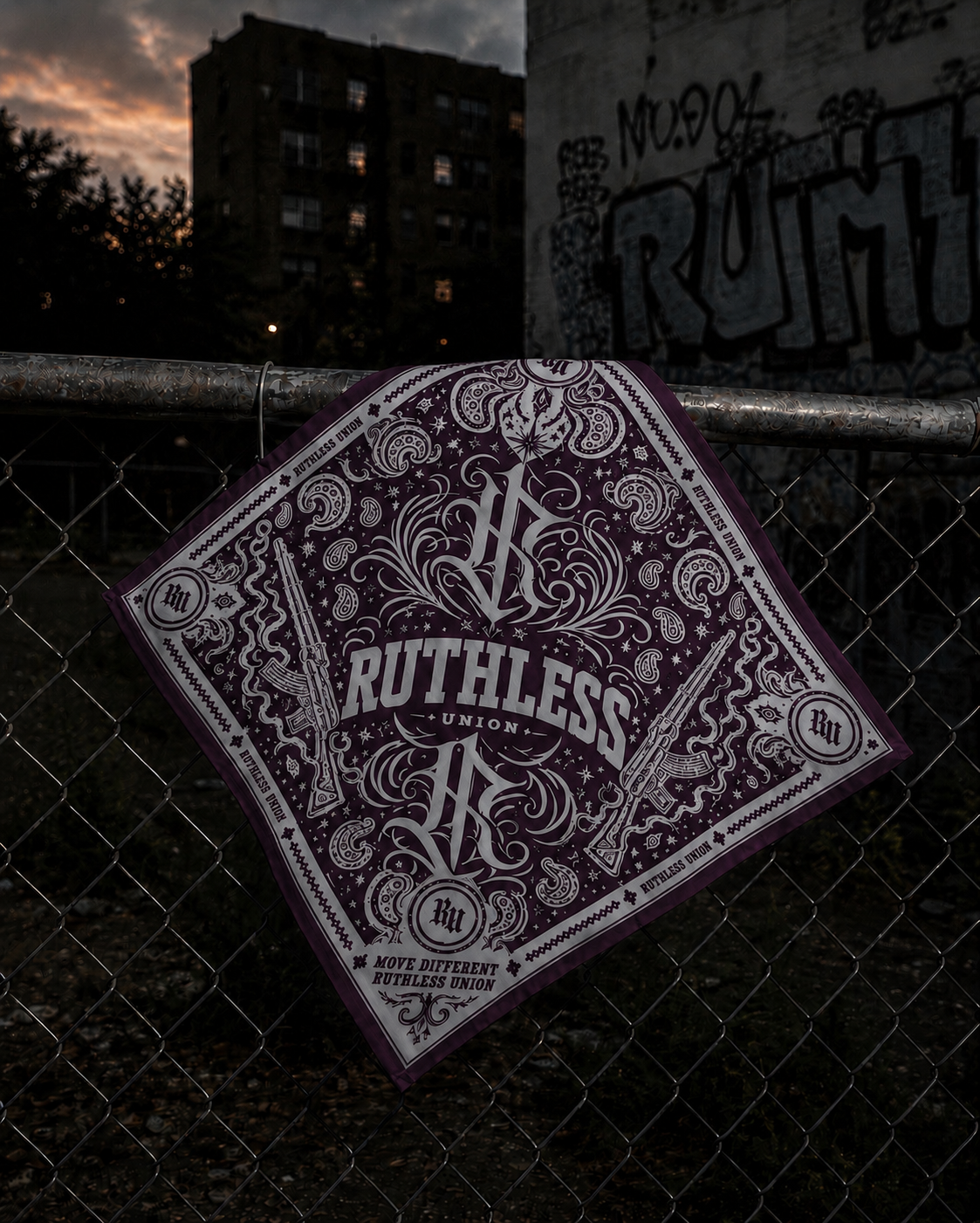 Bandana Purple