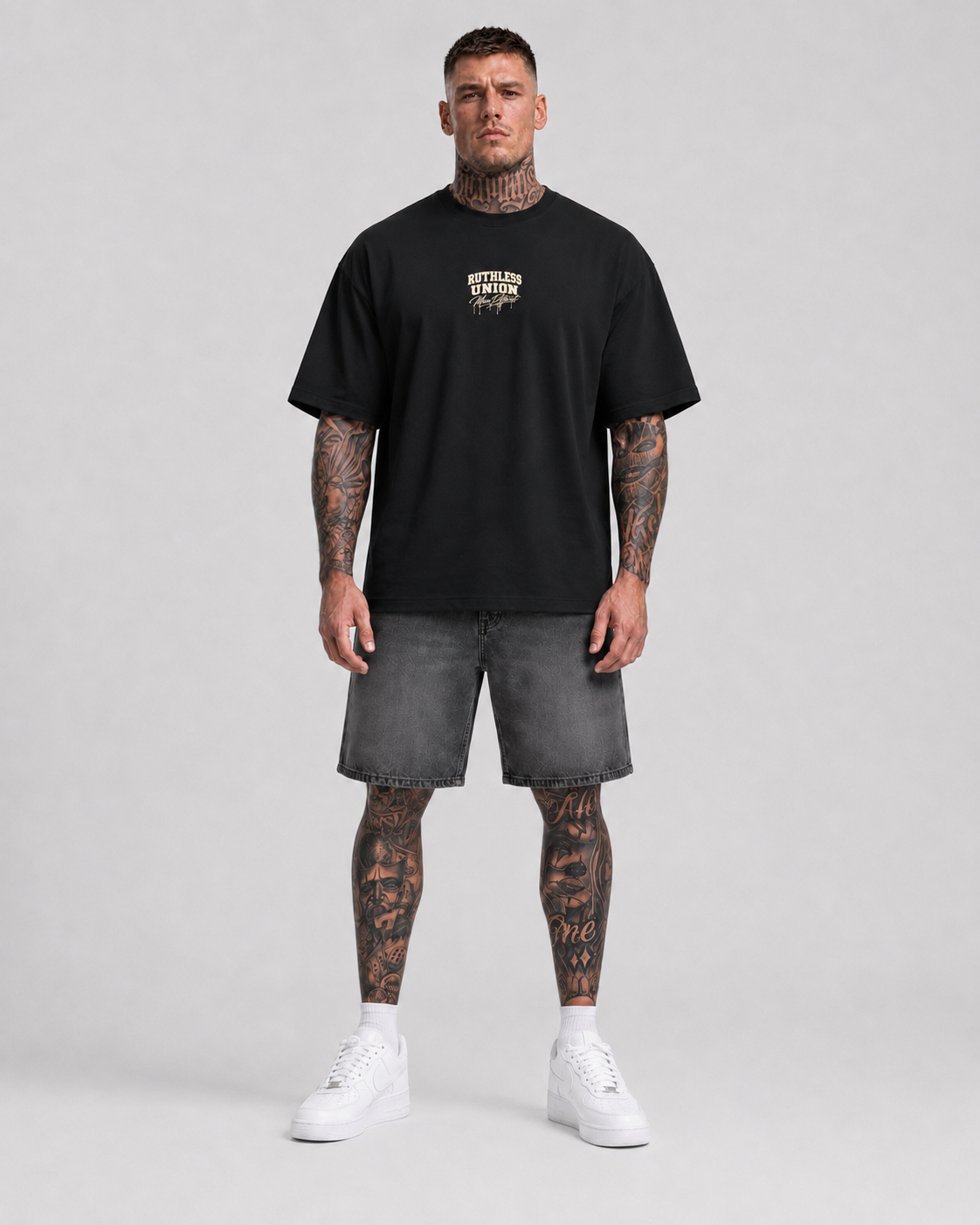 Icon Oversized Tee Black