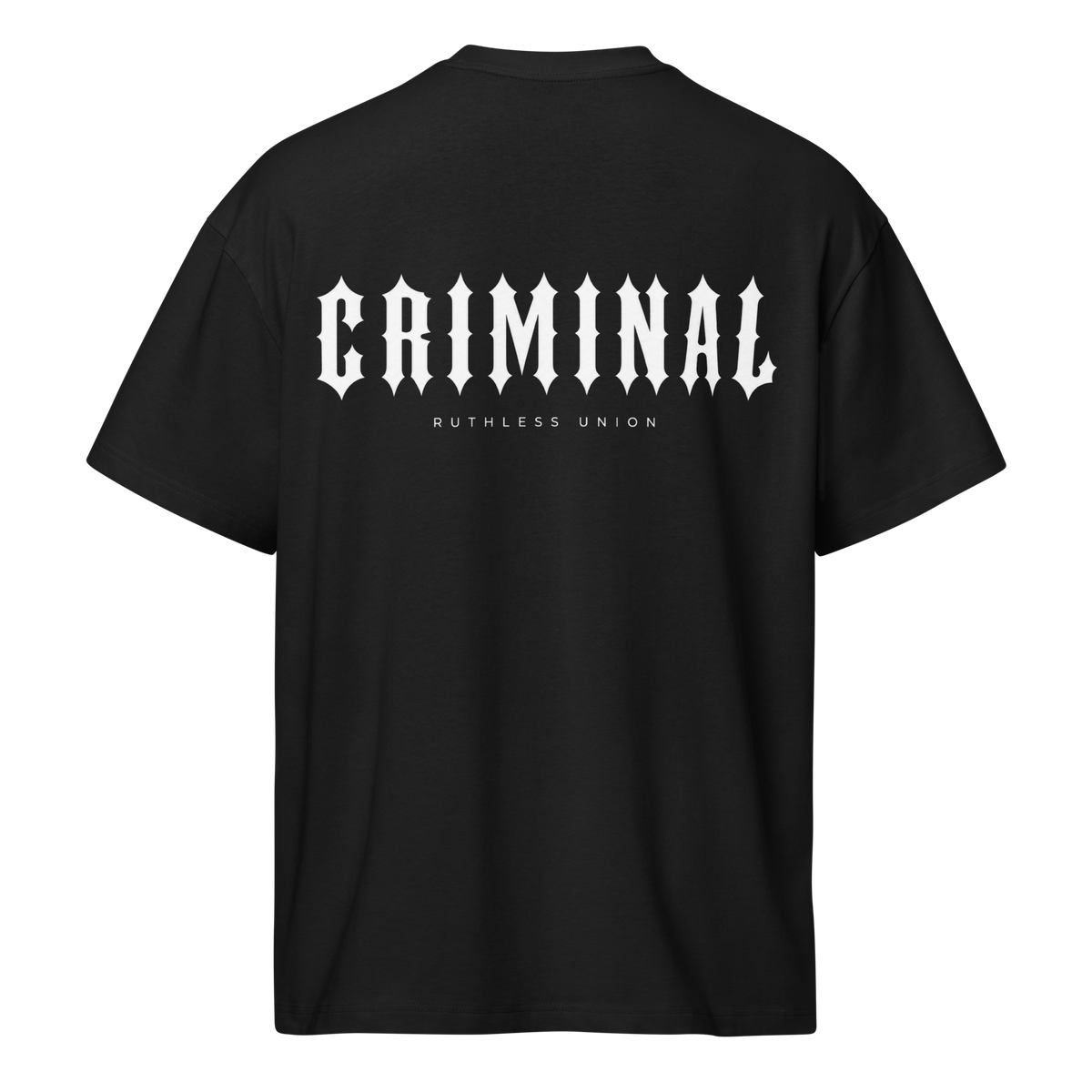 Criminal Oversized Tee Black