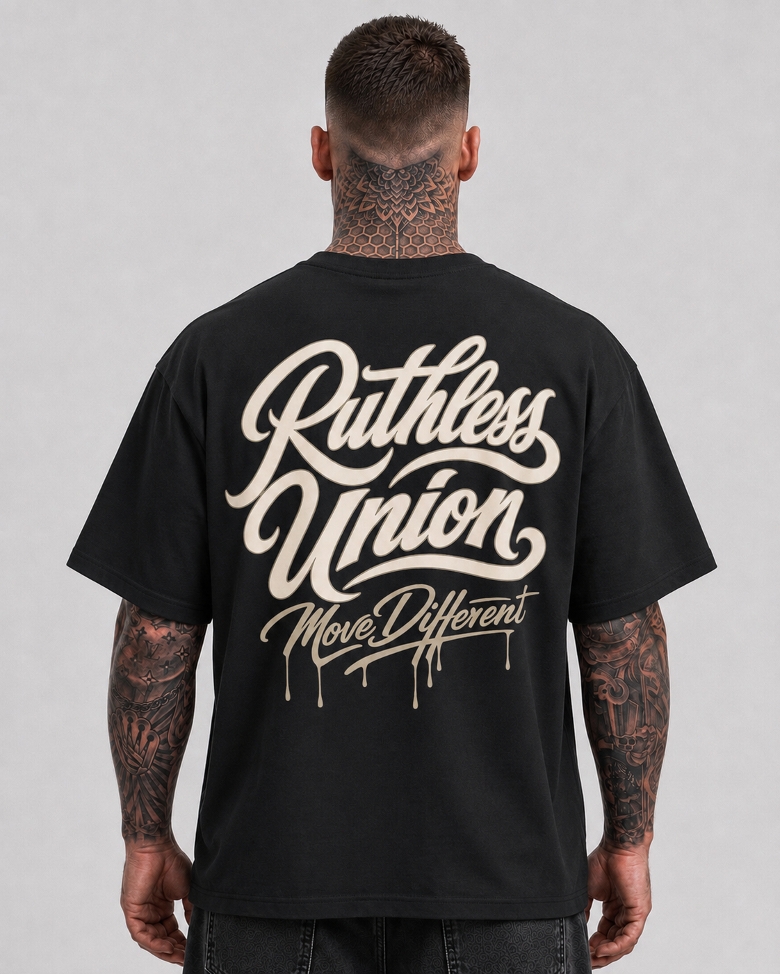 Vice Oversized Tee Black