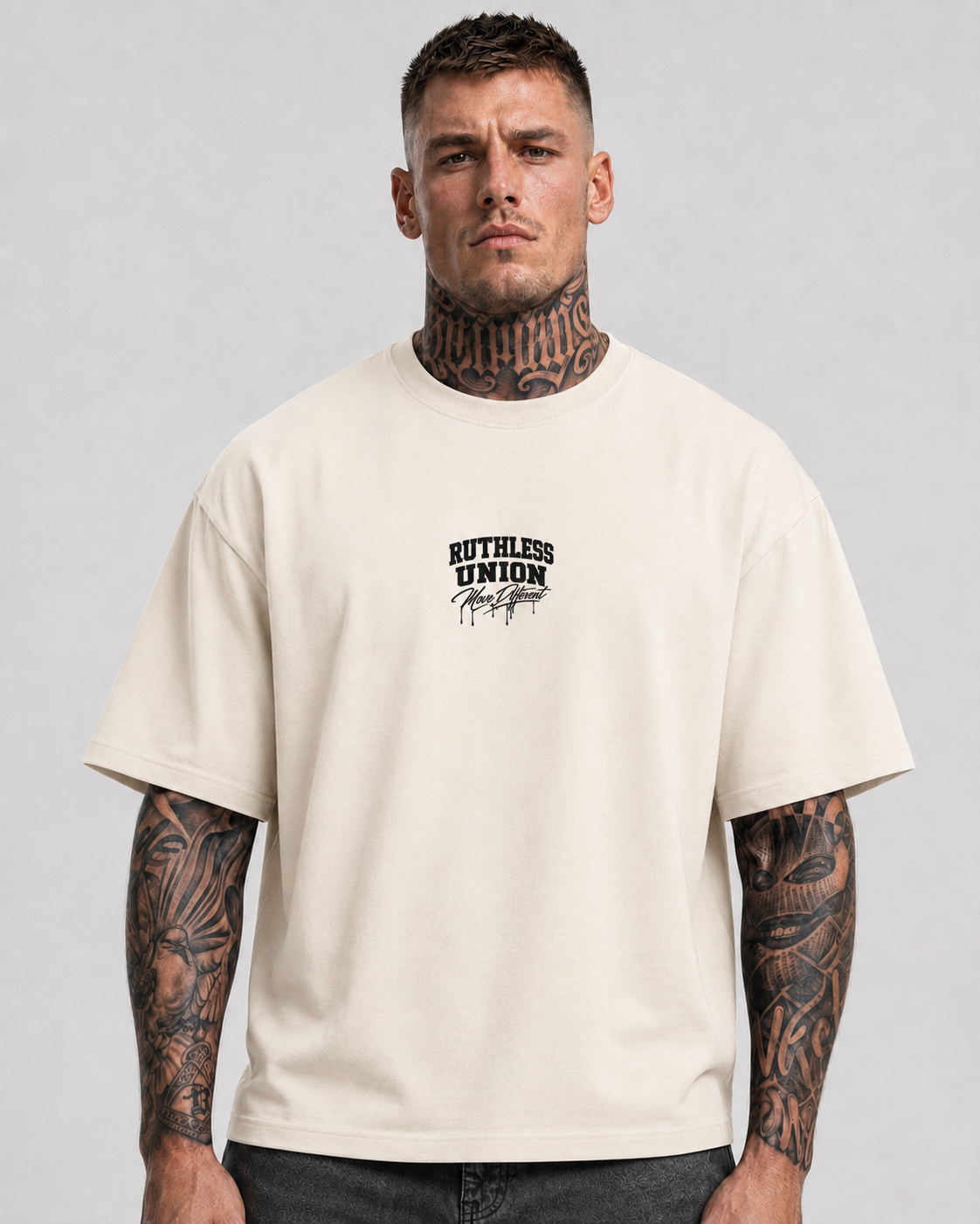 Icon Oversized Tee Off White