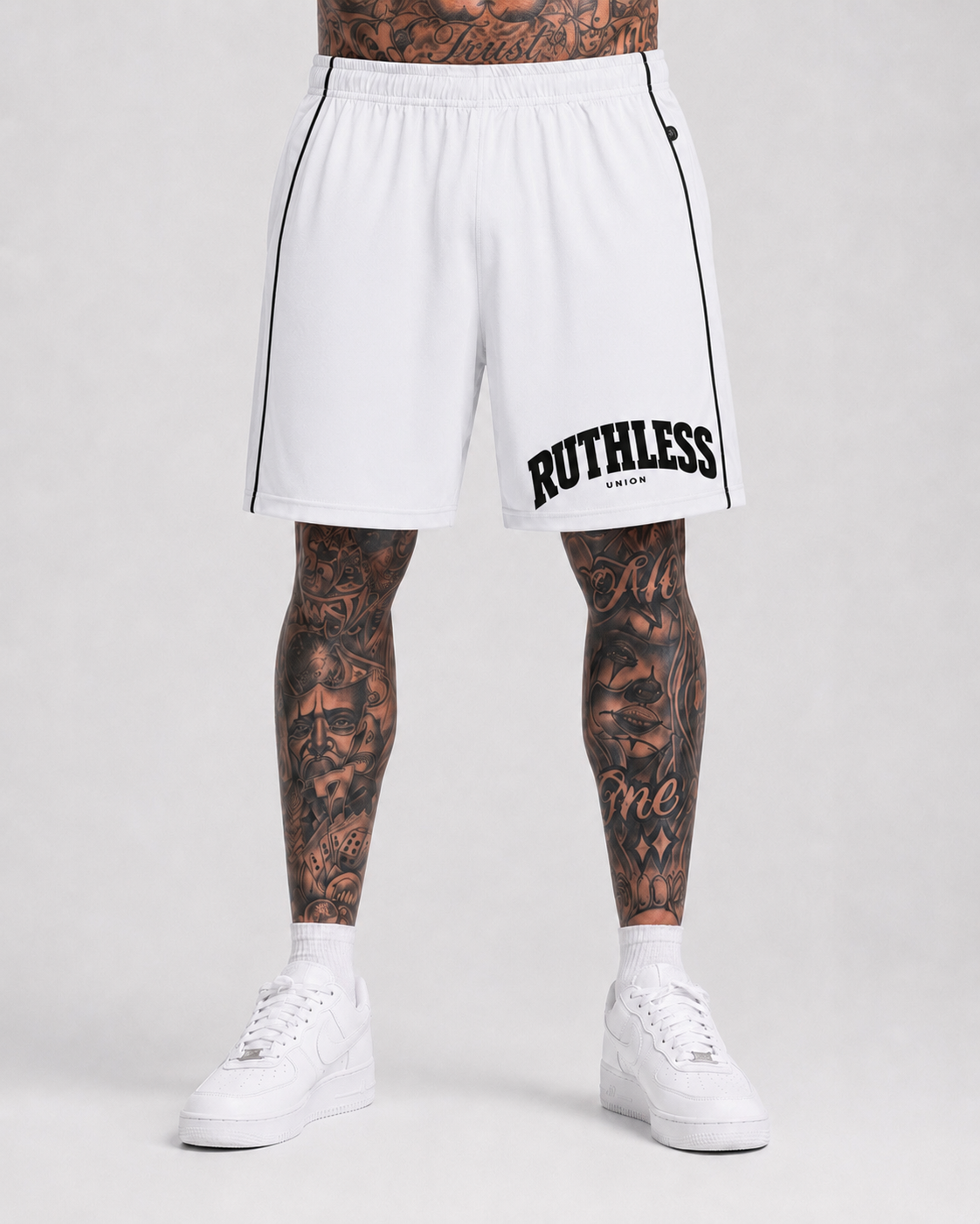 Essential Performance Shorts White