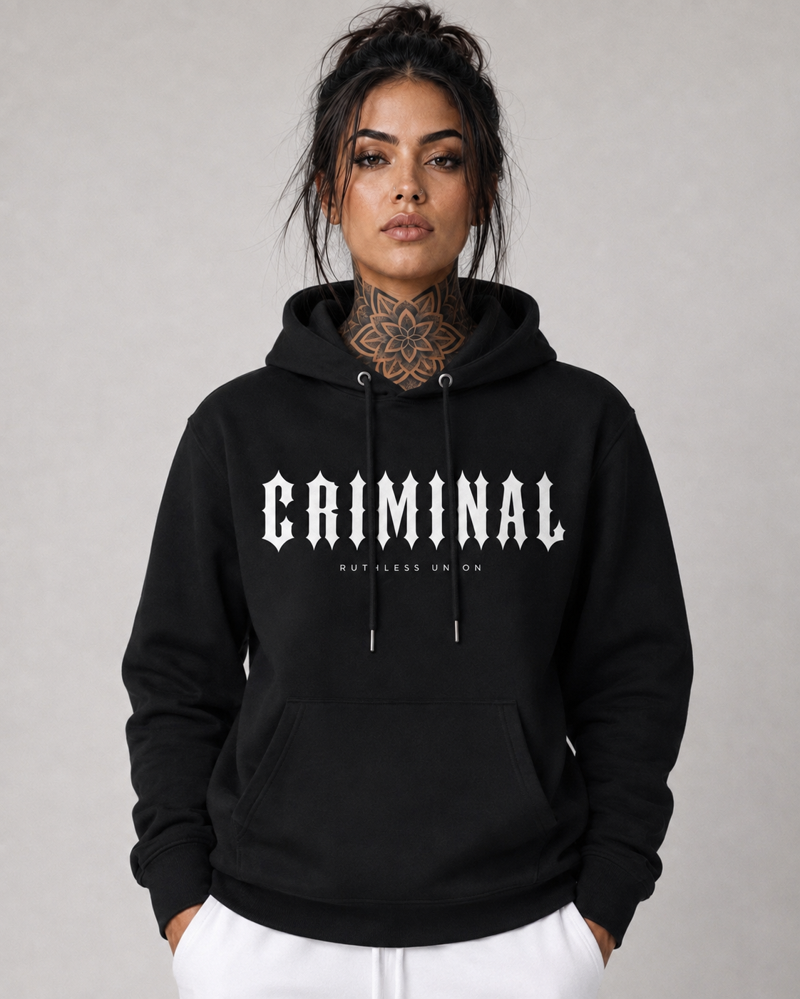 Criminal Hoodie Black Women