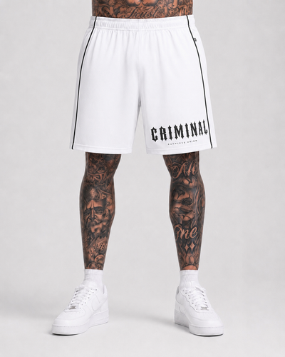 Criminal Performance Shorts White