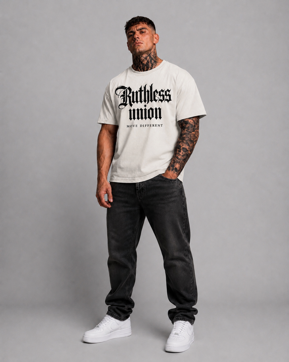 Majestic Oversized Washed Tee Cream