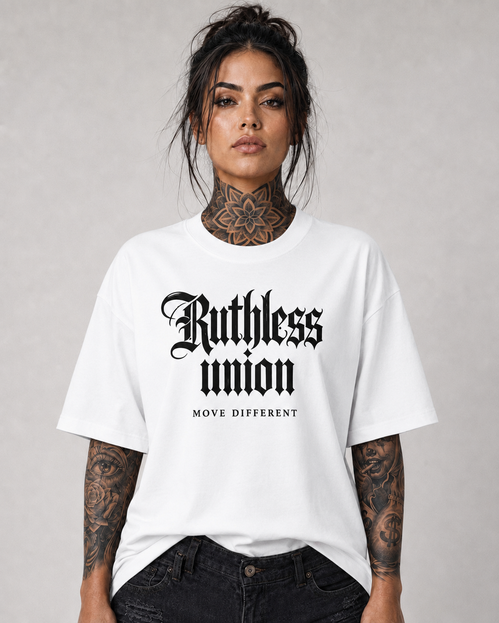 Elite Oversized Tee White Women