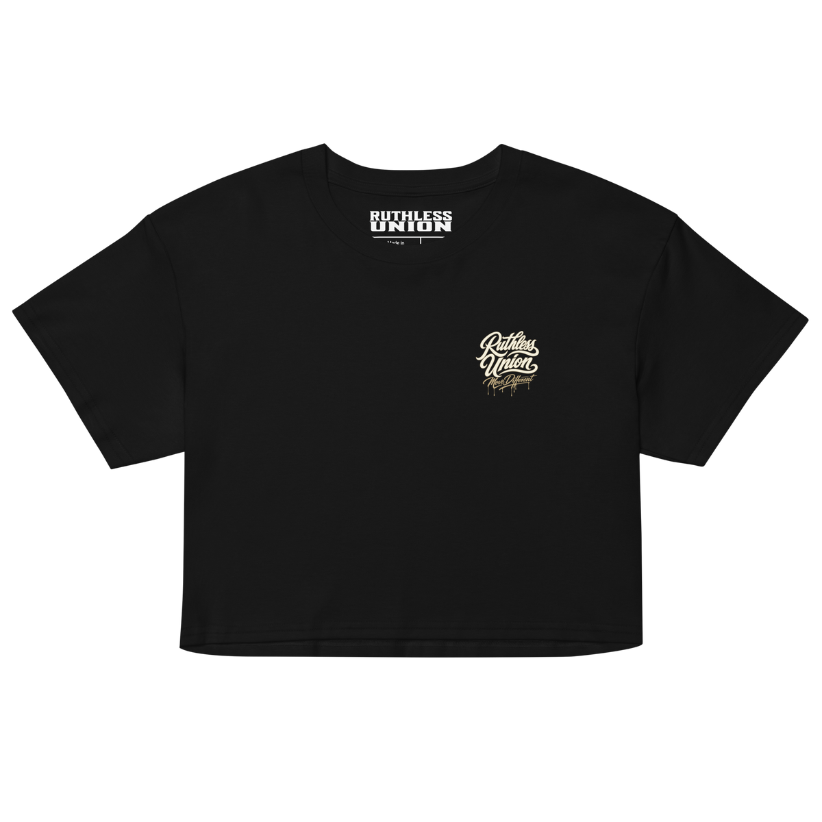 Vice Crop Top Black