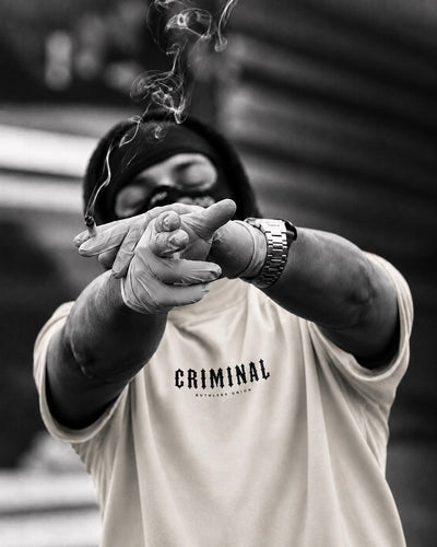 Criminal Oversized Tee Off White