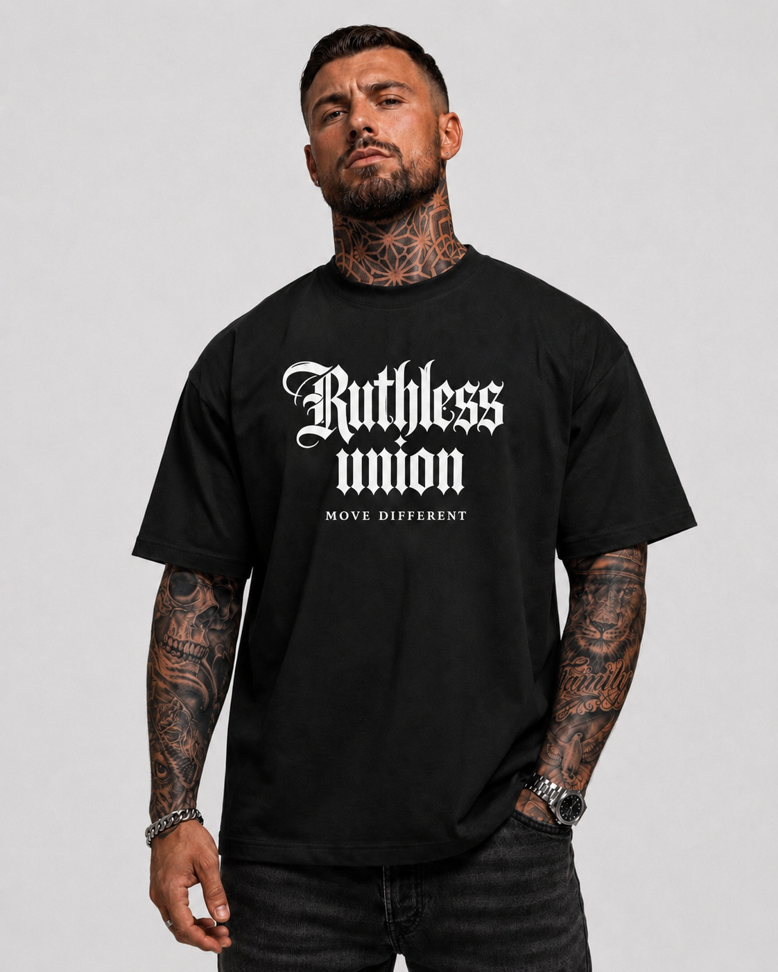 Elite Oversized Tee Black